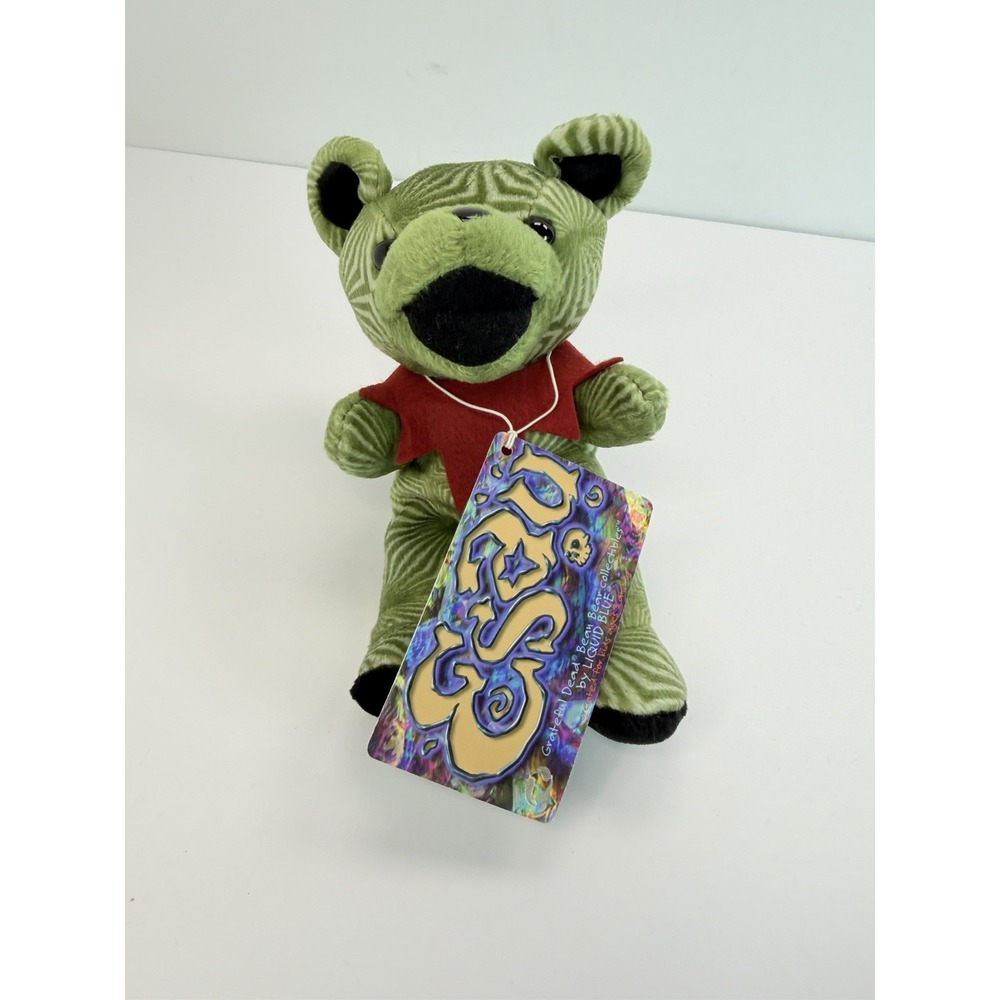 Esau Grateful Dead 7" Bean Bear Plush by Liquid Blue Vintage